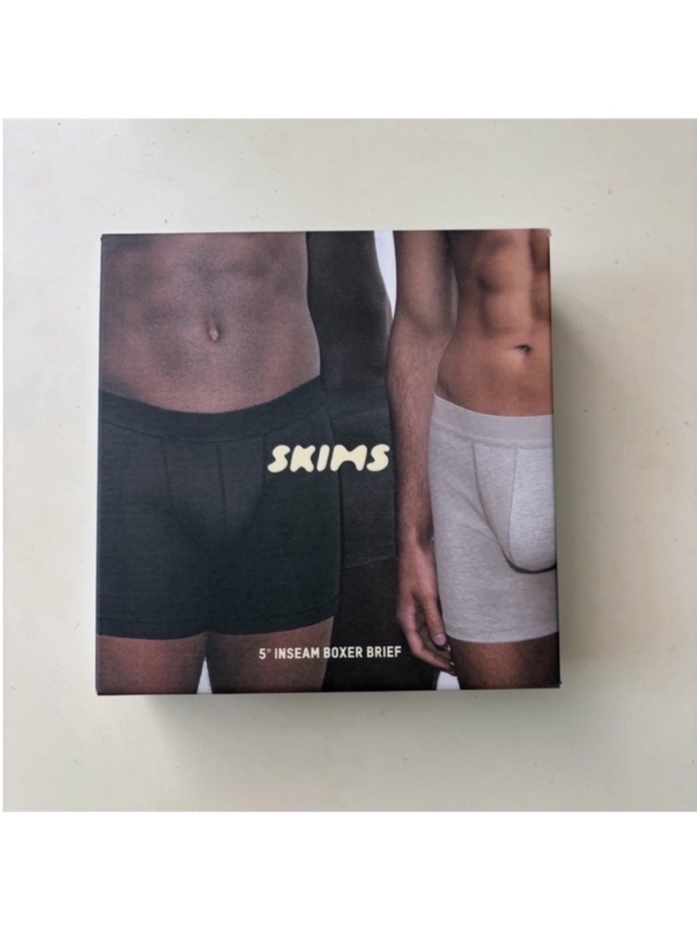 SKIMS Men’s 5” Boxer Brief 3-Pack Heather Multi Size 2X New in Box